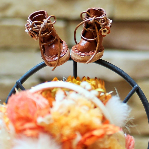 ブライス　ミニチュアブーツ　coffee brown 01590f7d5f4d93ce20b9996510378f