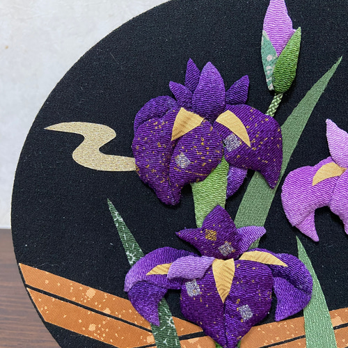 送料無料 押絵 菖蒲 その他インテリア雑貨 おたんこなす 通販