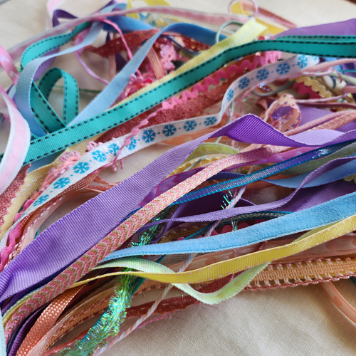 5本セット ラッピングにもおすすめ 海外リボンアソート リボン・テープ