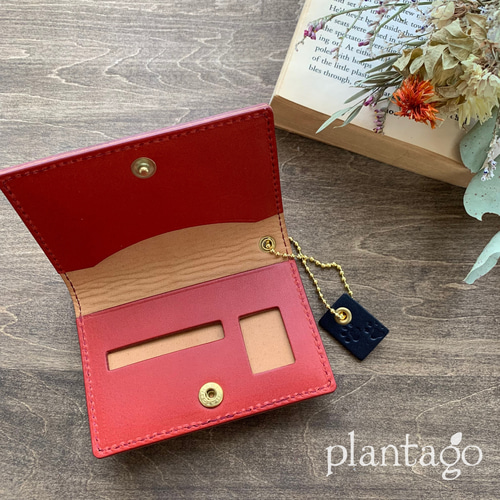 本革】免許証ケース（ミニチャーム付） その他ケース plantago 通販