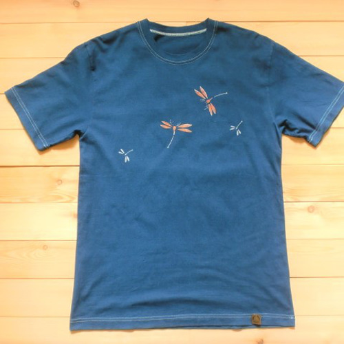 タグなし新品matohu☆本藍染Tシャツ トップス BUAISOU. タグなし新品matohu☆本藍染Tシャツ トップス BUAISOU.