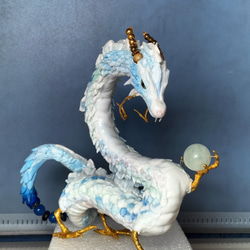 「Dragon」鶴　皿　置物 楽天市場】IwaiLoft 龍の置物 2024年 新年 竜縁起もの 陶磁器 青