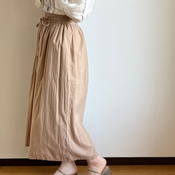 Cotton Wide Pants 3枚目の画像