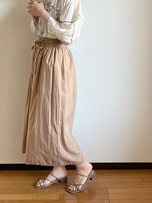 Cotton Wide Pants 3枚目の画像