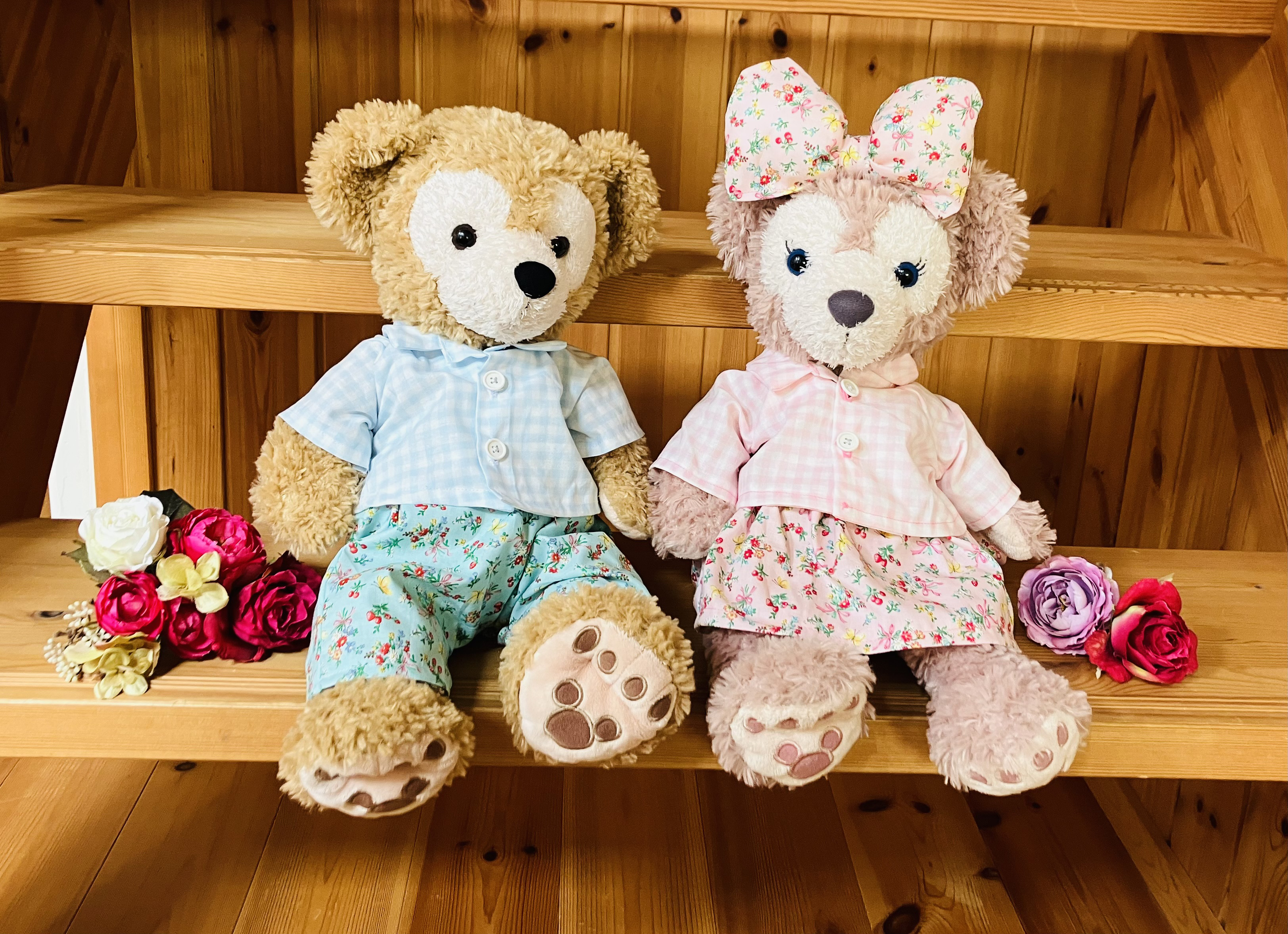 シェリーメイ用コスチューム　コート、リボン、スカート