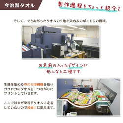 【全国送料無料】今治製名入れバスタオル「動物コレクション ペンギン ライオン」※制作に約30営業日頂きます 4枚目の画像