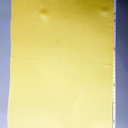 【古布】無地ちりめん 黄色ドール着物サイズ 4枚目の画像