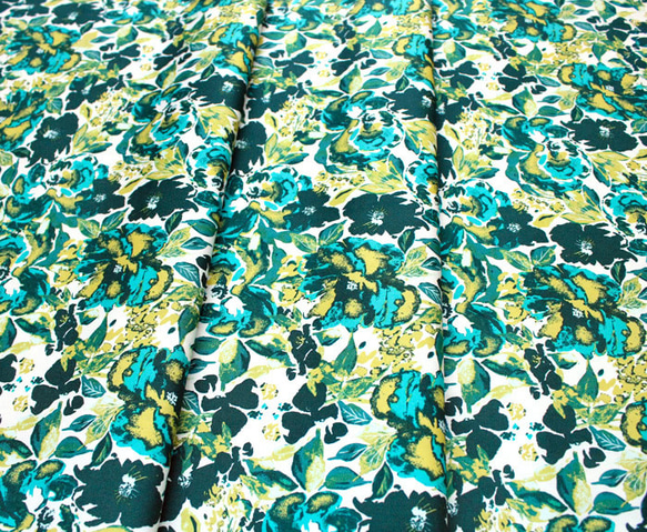 カットクロス Art Gallery Fabrics Dressing Room Teal 4枚目の画像