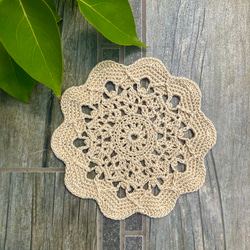 レース編みドイリー Baby Doily (small) 2枚目の画像