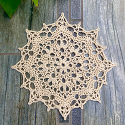 レース編みドイリー Baby Doily (small) 5枚目の画像