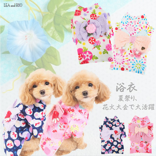犬服ハンドメイド　文化人形柄正絹　浴衣　m 犬服ハンドメイド 文化人形柄正絹 浴衣 m様専用