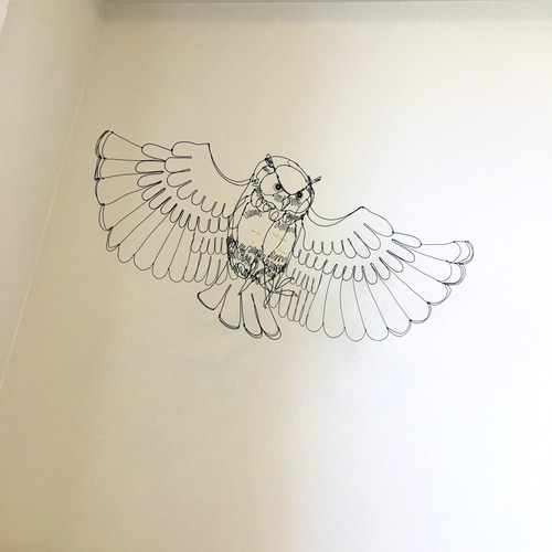 専用出品⭐︎ワイヤーアート ワイヤークラフト 星のフクロウ