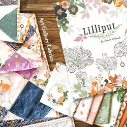 カットクロス Art Gallery Fabrics Lilliput Forest Friends 7枚目の画像