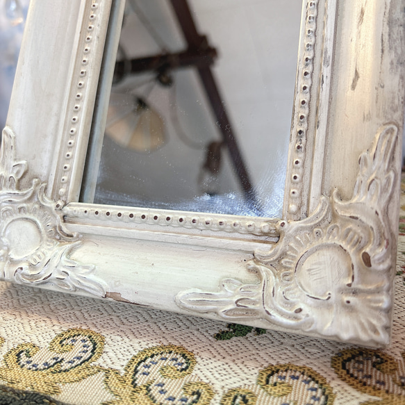 アンティークな部屋  おしゃれな鏡 一面鏡 ⑬ ウォールミラー 1枚 壁掛け鏡 縦横2WAY 10枚目の画像
