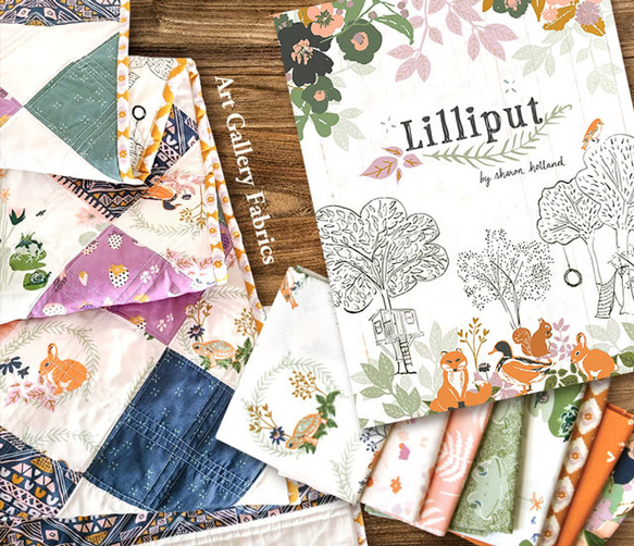 カットクロス Art Gallery Fabrics Lilliput Daisy Chain 7枚目の画像