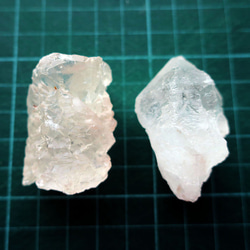【お得＊セール】ヒマラヤ水晶 ニルヴァーナクォーツ アイスクリスタル 2個セットb 4枚目の画像