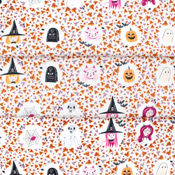 カットクロス Art Gallery Fabrics Spooky'n Sweeter Boo Crew 5枚目の画像