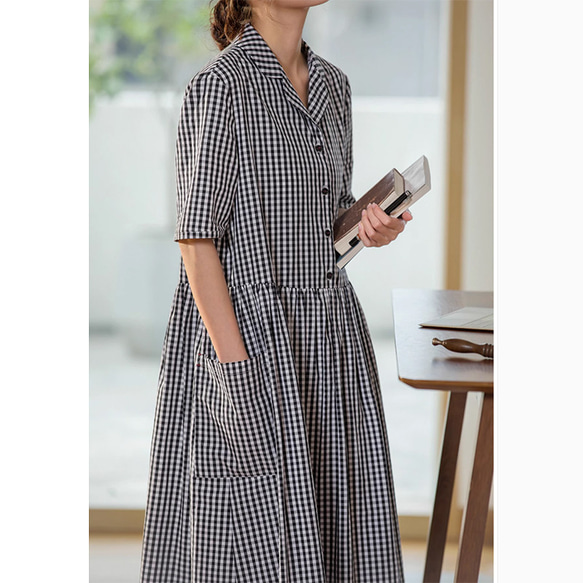 美品　familiar 110 半袖ワンピース 黒と白のチェック 美品 familiar 110 半袖ワンピース 黒と白のチェック 楽天市場