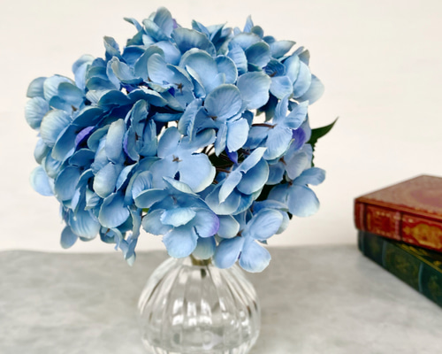 枯れない花】本物みたいな紫陽花 Blue マジカルウォーター 枯れない花】本物みたいな紫陽花 Blue マジカルウォーター