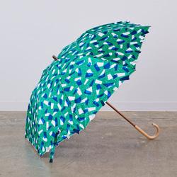【晴雨兼用】coccaの日傘雨傘 Kumo ‐雲- 刺繍(折りたたみ)《TPS-1146-1》 7枚目の画像
