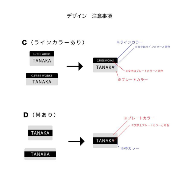 ネームプレート おしゃれ アクリルプレート 店舗 会社 オフィス イベント 4枚目の画像