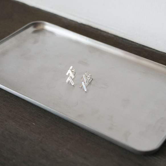 シンプルピアス Usuai（うすあい）シルバーピアス Silver Silver925 Silver pierce 13枚目の画像