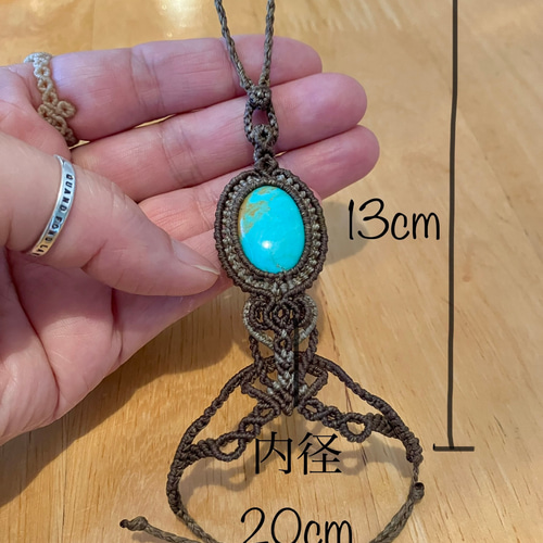 ターコイズのパンジャ ブレスレット Lazward 通販 15952677｜Creema  