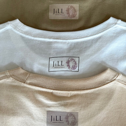 JiLLオリジナルTシャツ（カラフルフラワー） 3枚目の画像