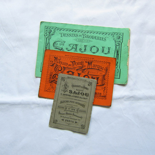 フランスアンティーク SAJOU 刺繍図案 イニシャル No176 編み図 フランスアンティーク SAJOU 刺繍図案 イニシャル No176 編み図