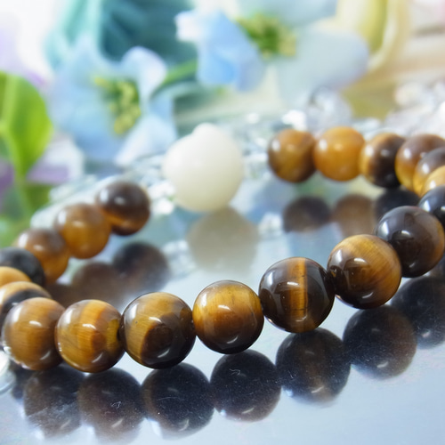 ねこちゃん♥肉球 ぷっくり可愛い 茶トラ お金 招き猫タイガーアイ