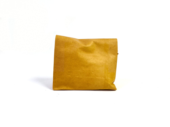 KAMIBUKURO（紙袋）M號國產馬皮駝色 第2張的照片