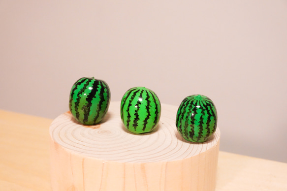 どんぐりスイカの玄関飾り・置物 季節の玄関飾り（夏） 【7月・8月