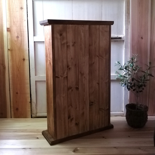 ヴィンテージ ディスプレイ オープンシェルフ チェスト『 Vintage