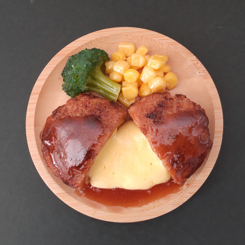 食品サンプル、チーズinハンバーグ その他インテリア雑貨 Ribon 〜食品