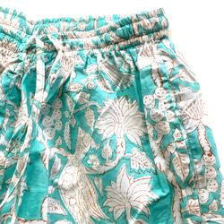 インド綿 ブロックプリント パジャマ(長袖) 5枚目の画像