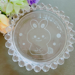 ハンドメイド ガラスリッツェン グラスリッツェン アクセサリー置き 耐熱ガラス食器 グラス コップ 4枚目の画像