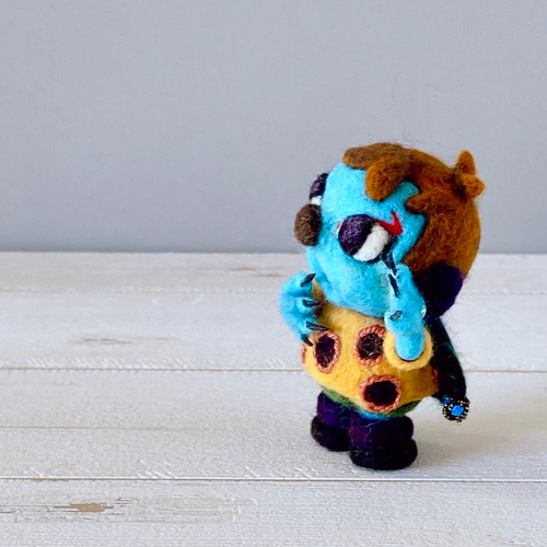 羊毛人形 ドラキュラくん(弟) 羊毛フェルト Howakero（ほわケロ） 通販