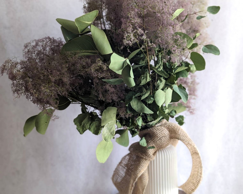 専用＊Christmas＊ブリキアレンジ(スモークツリー) 専用＊Christmas＊ブリキアレンジ(スモークツリー)