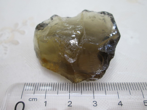 天然石　原石 　オーロベルデ　ラフロック　２６ｇ 6枚目の画像