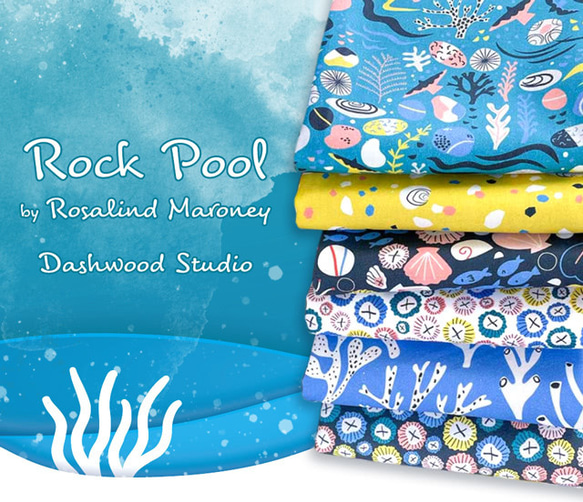 カットクロス Dashwood Studio Rock Pool 1763 Sandy Shore 7枚目の画像