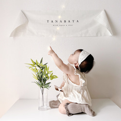 Tanabata tapestry / lettering | コットンリネン | 七夕 | 祭り | 天の川 1枚目の画像