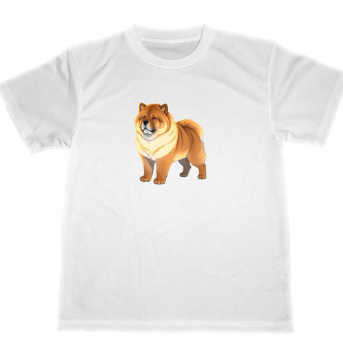 チャウチャウ ドライ Tシャツ 犬 アニマル ペット グッズ Chow