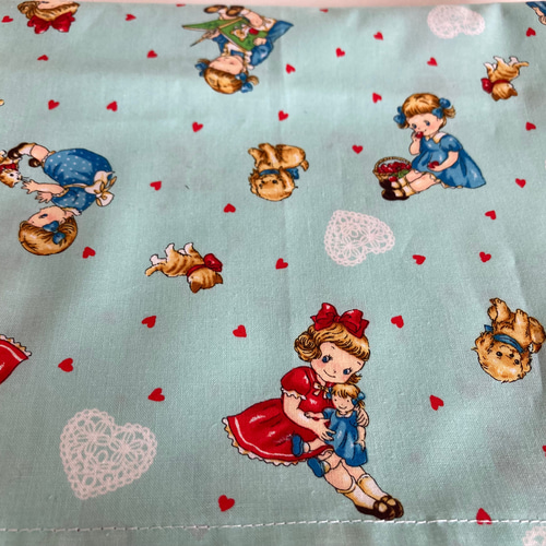 受注製作※送料無料】ハンドメイド 給食ナフキン ランチョンマット 40