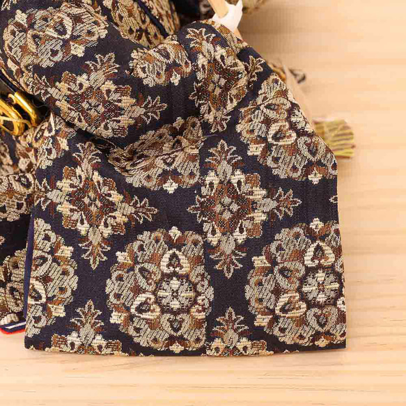 雛人形 新古今雛 小三五親王飾り 正絹帯 桜華 金屏風 工房天祥オリジナル cm 新古今雛 小三五親王飾り