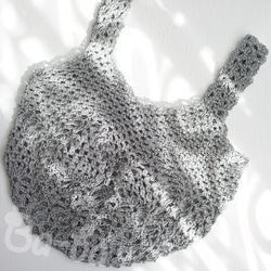 Ba-ba handmade Openwork knitting multi bag No.MB35 第2張的照片