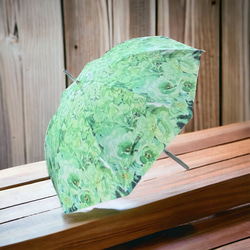 【ワケありな逸品】green bouquetの雨傘 2枚目の画像