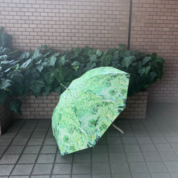 【ワケありな逸品】green bouquetの雨傘 4枚目の画像