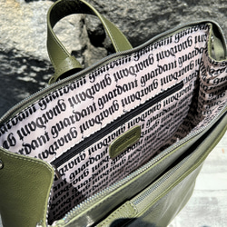 【50%OFF BIG Sale】カードケース付き 2way Eジッパーリュック レザーリュック（本革）BLACK 15枚目の画像