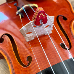 ヴァイオリン用 レザーミュート　二枚重ねタイプ『Topolino 158』 4枚目の画像