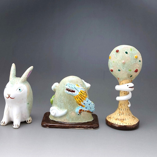 干支の陶器置物セット 12体 (未使用) 干支の陶器置物 12体セット 12支 土鈴 干支 - メルカリ